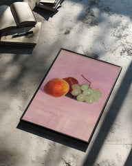 Pink Grape Poster Tablosu