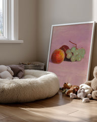 Pink Grape Poster Tablosu