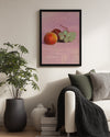 Pink Grape Poster Tablosu