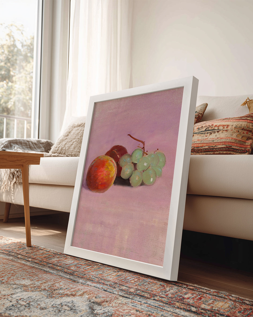 Pink Grape Poster Tablosu