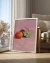 Pink Grape Poster Tablosu