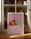 Pink Grape Poster Tablosu