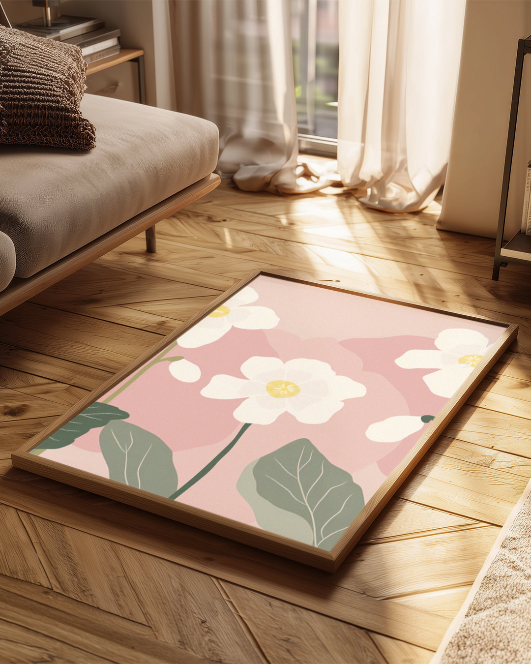 Pink Horizon Poster Tablosu