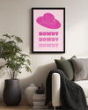 Pink Howdy Poster Tablosu
