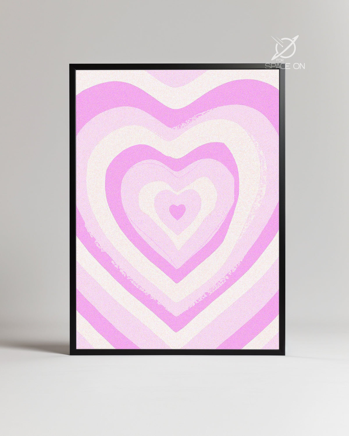 Pink Love Poster Tablosu