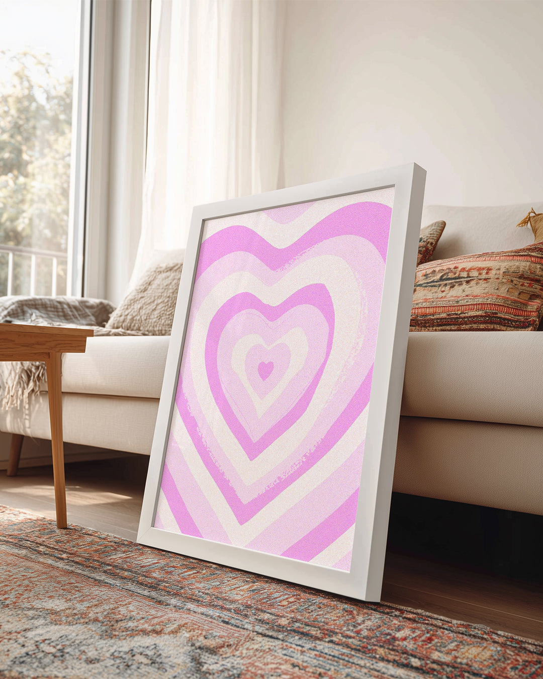 Pink Love Poster Tablosu