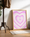 Pink Love Poster Tablosu