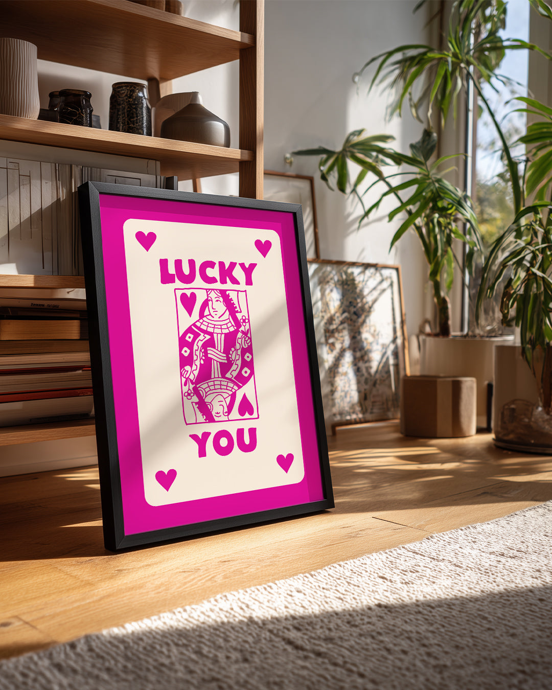 Pink Lucky Poster Tablosu