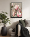 Pink Magnolia Poster Tablosu