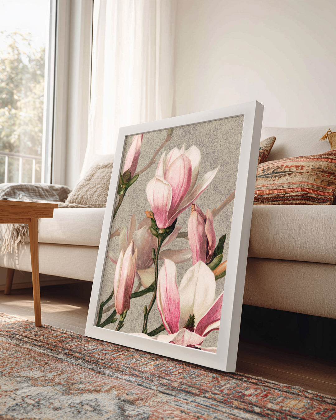 Pink Magnolia Poster Tablosu
