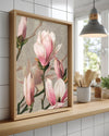 Pink Magnolia Poster Tablosu