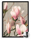 Pink Magnolia Poster Tablosu