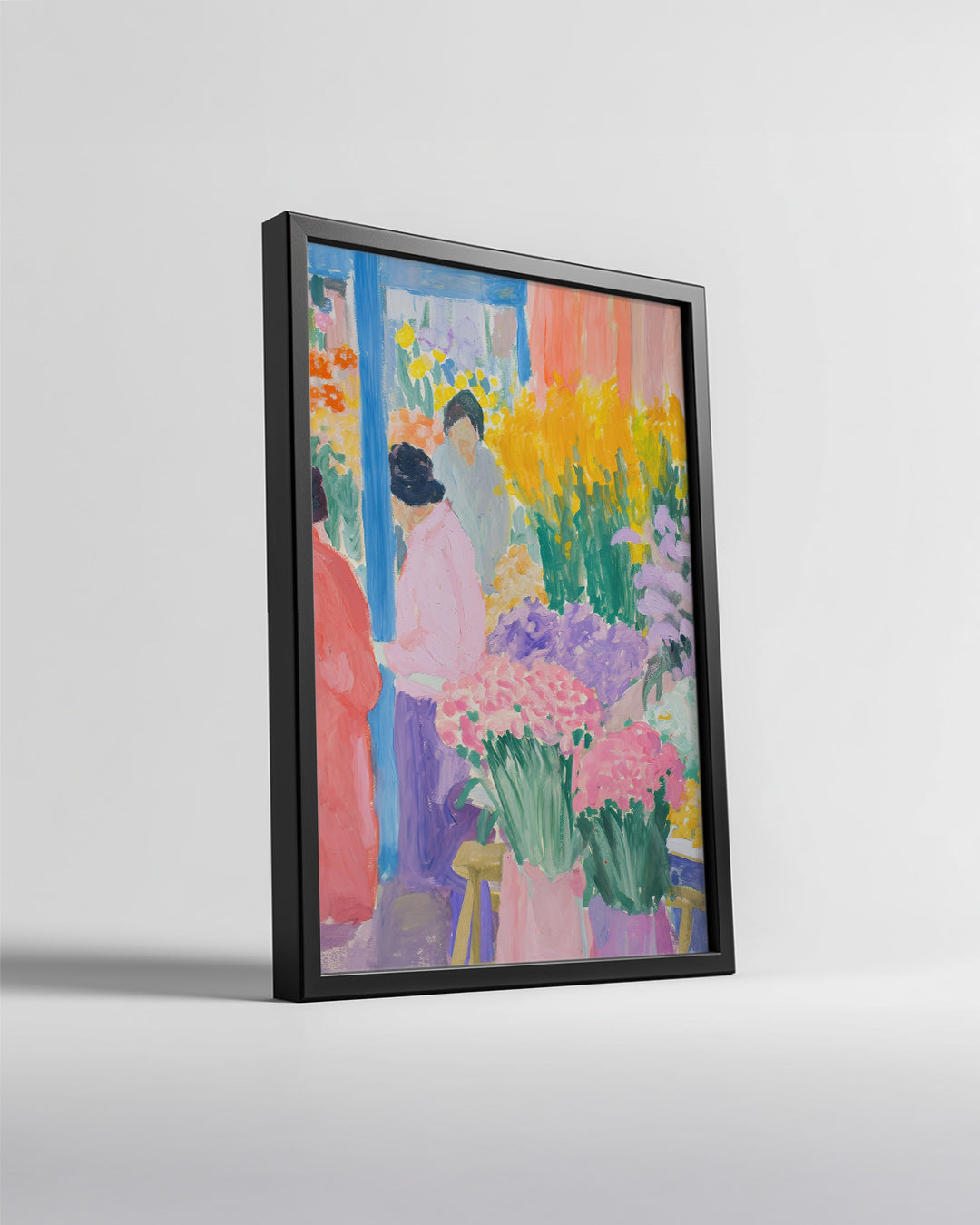 Pink Market Poster Tablosu