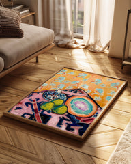 Pink Mat Poster Tablosu