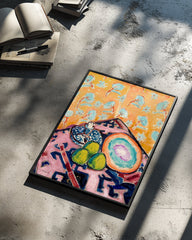 Pink Mat Poster Tablosu