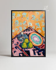 Pink Mat Poster Tablosu