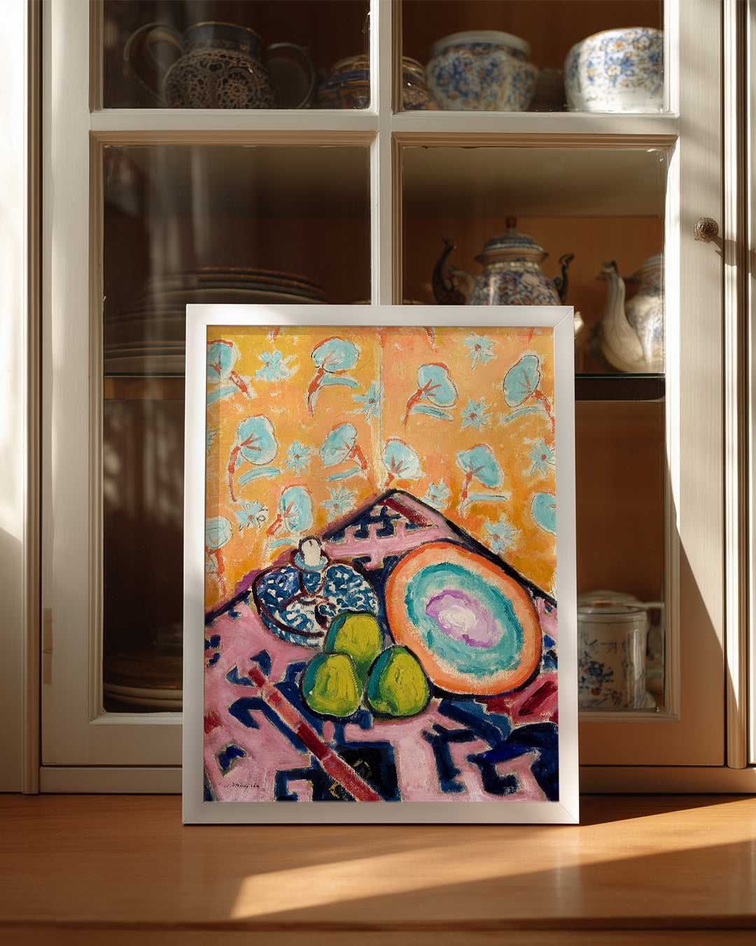 Pink Mat Poster Tablosu