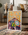 Pink Mat Poster Tablosu