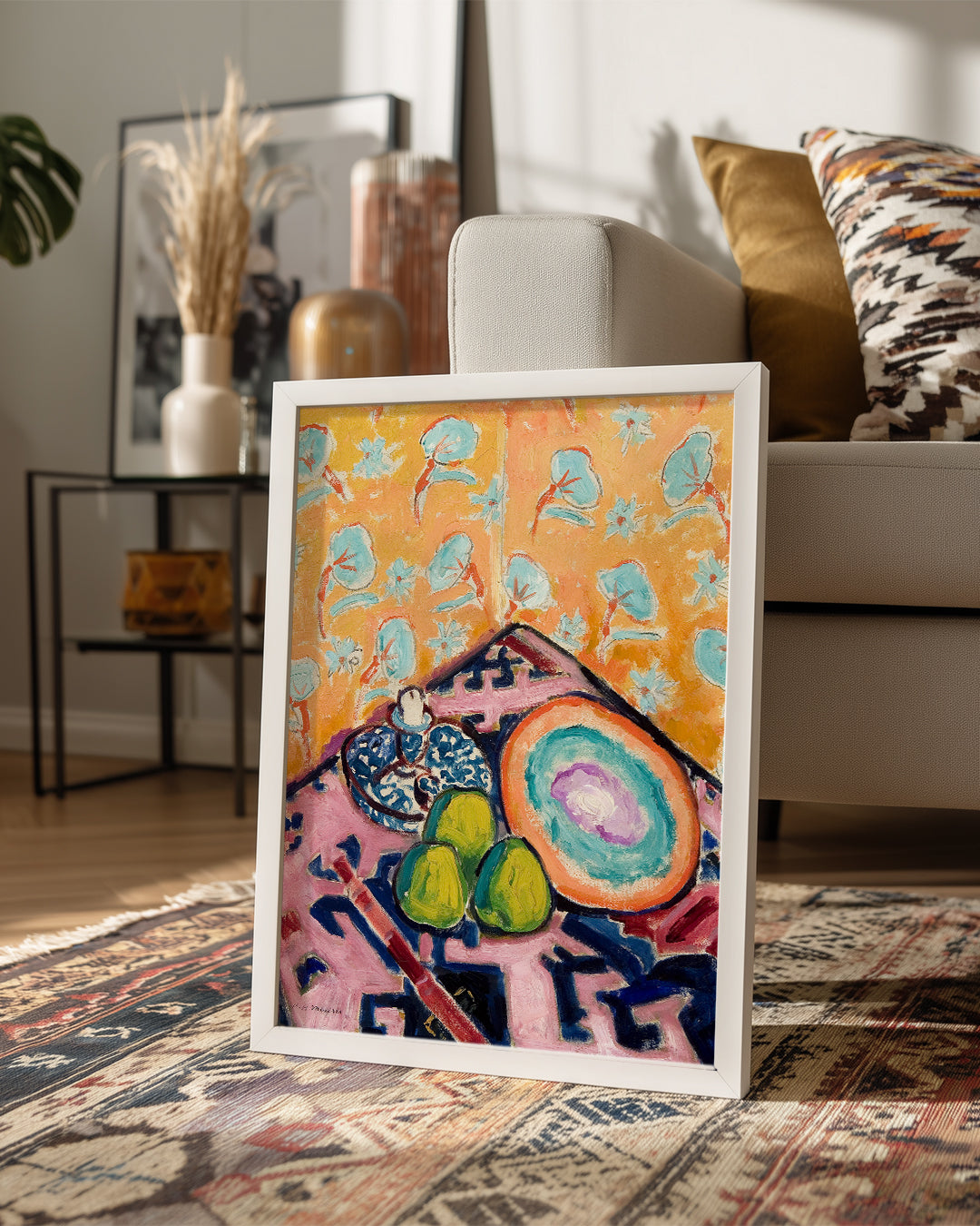 Pink Mat Poster Tablosu