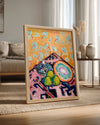 Pink Mat Poster Tablosu
