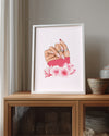 Pink Nails Poster Tablosu