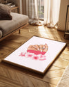 Pink Nails Poster Tablosu