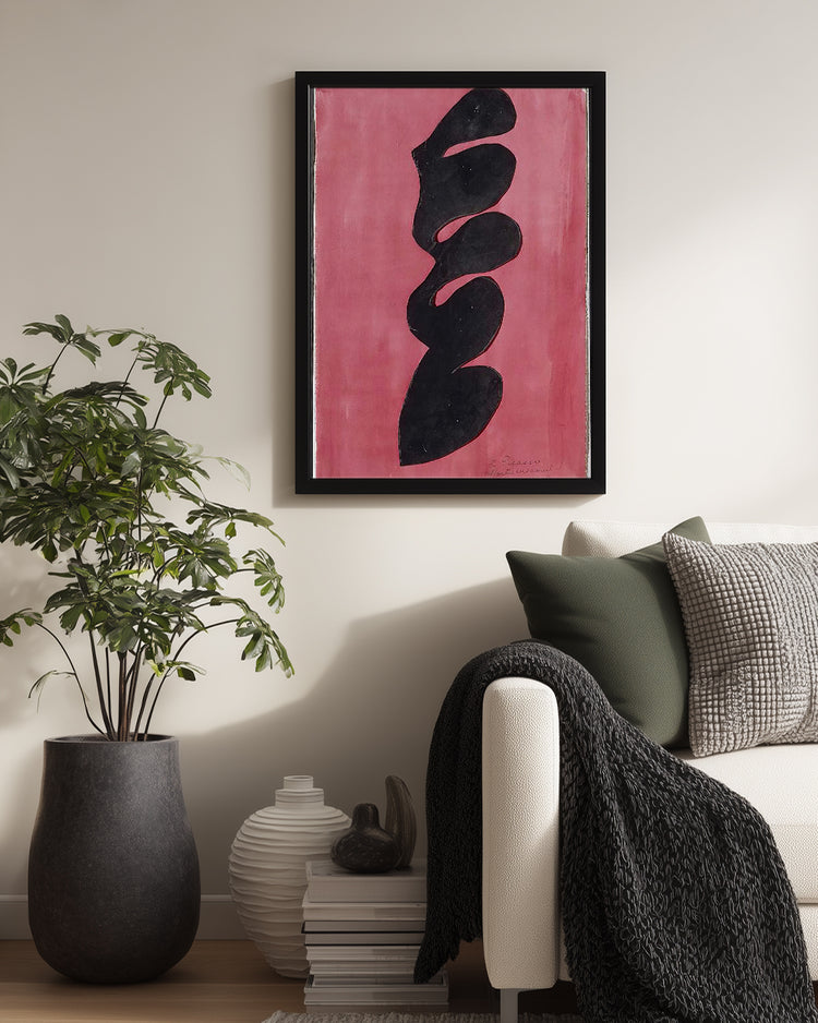 Pink Nude Poster Tablosu