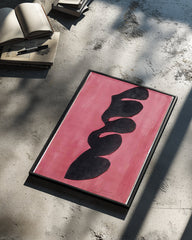 Pink Nude Poster Tablosu