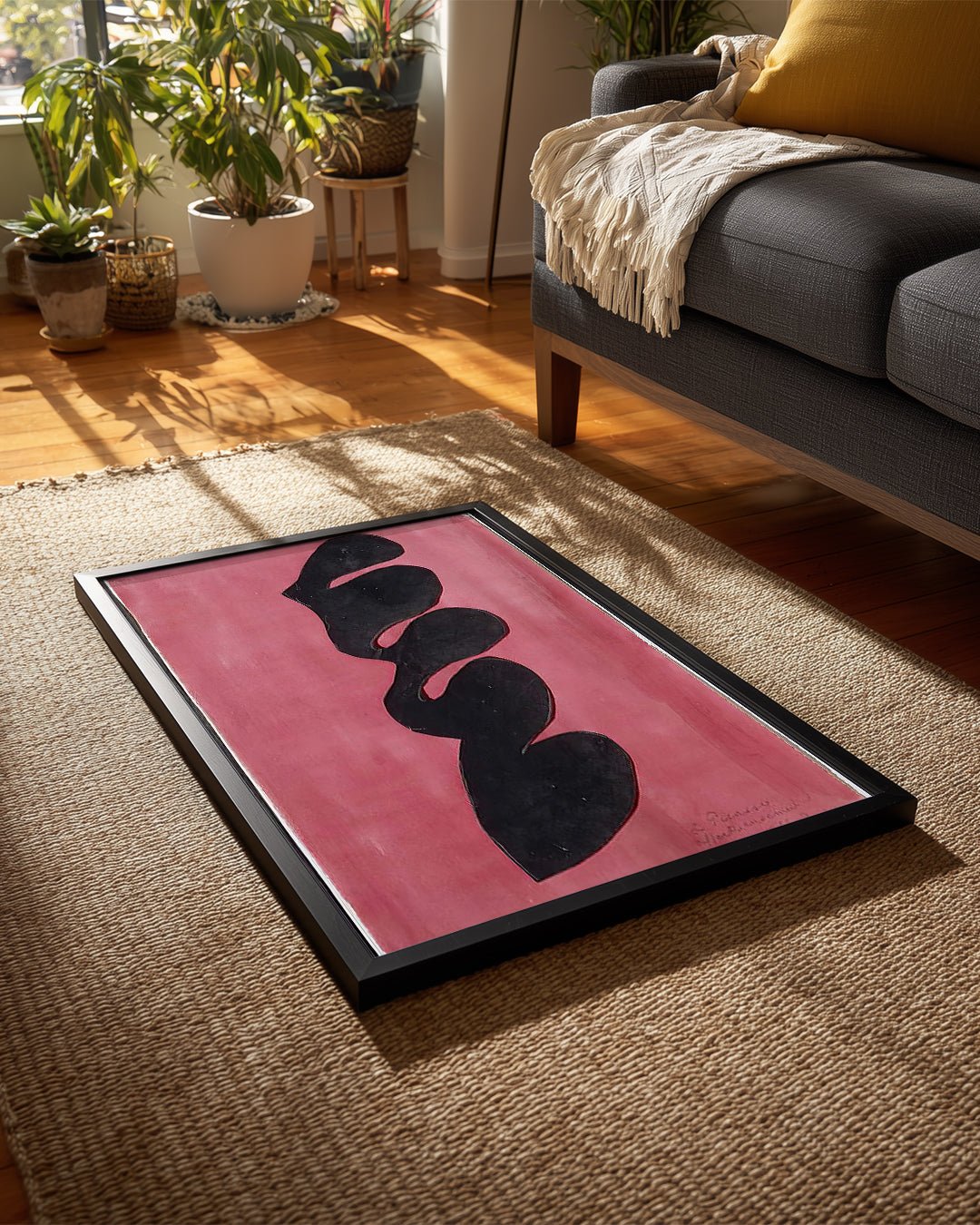 Pink Nude Poster Tablosu