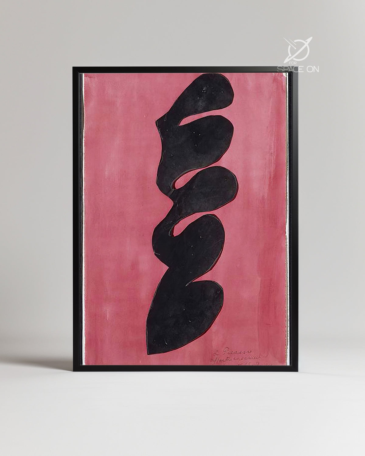 Pink Nude Poster Tablosu