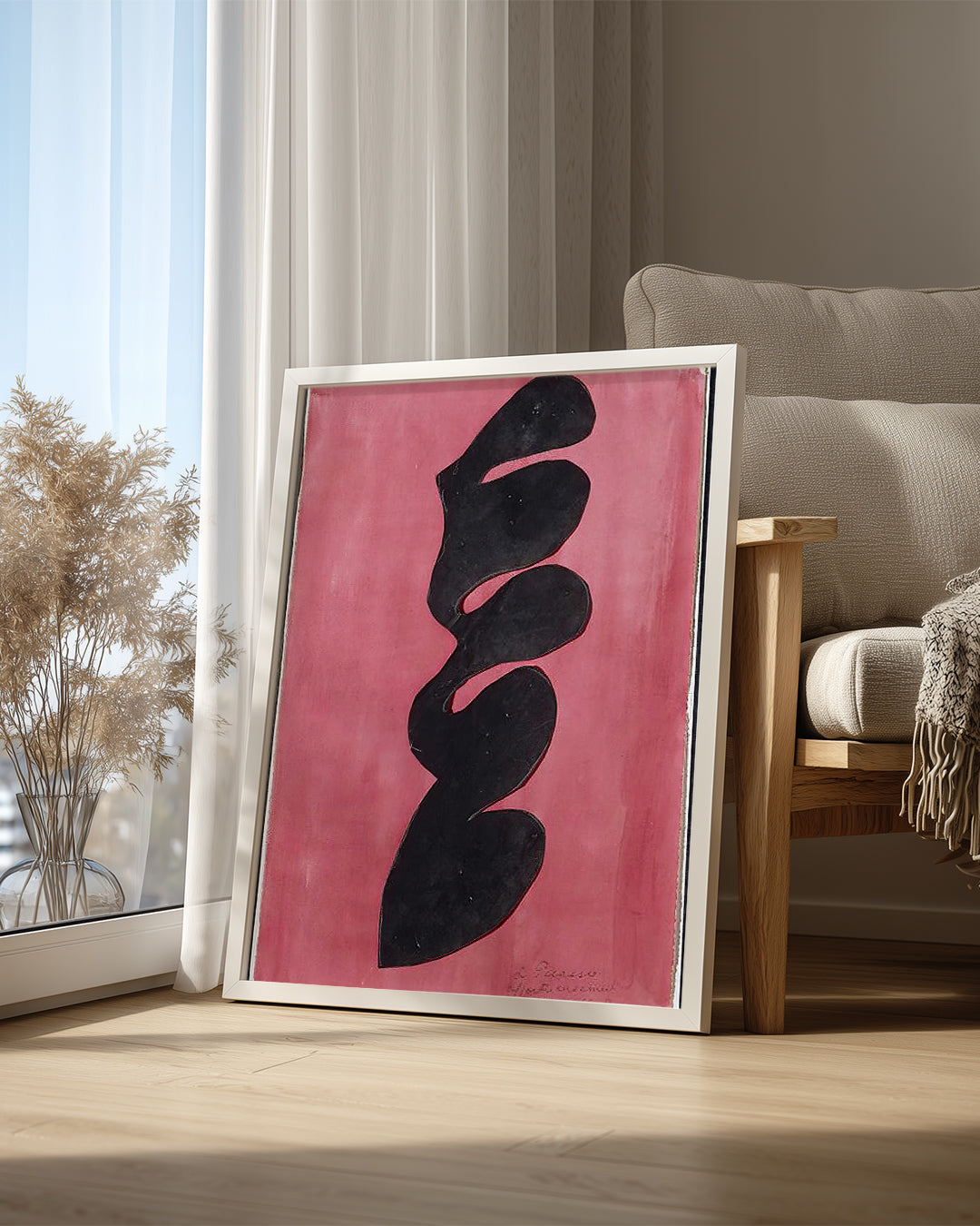 Pink Nude Poster Tablosu