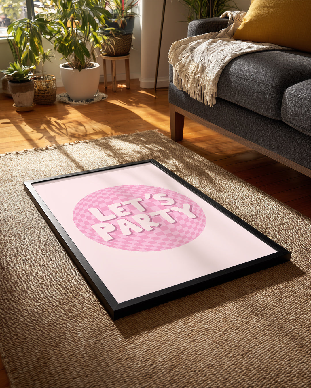 Pink Party Poster Tablosu