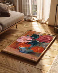 Pink Peony Poster Tablosu