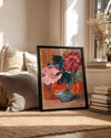 Pink Peony Poster Tablosu