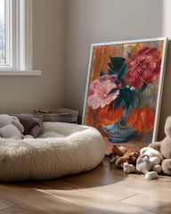 Pink Peony Poster Tablosu