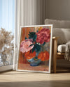 Pink Peony Poster Tablosu