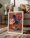 Pink Peony Poster Tablosu
