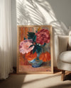 Pink Peony Poster Tablosu