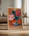 Pink Peony Poster Tablosu
