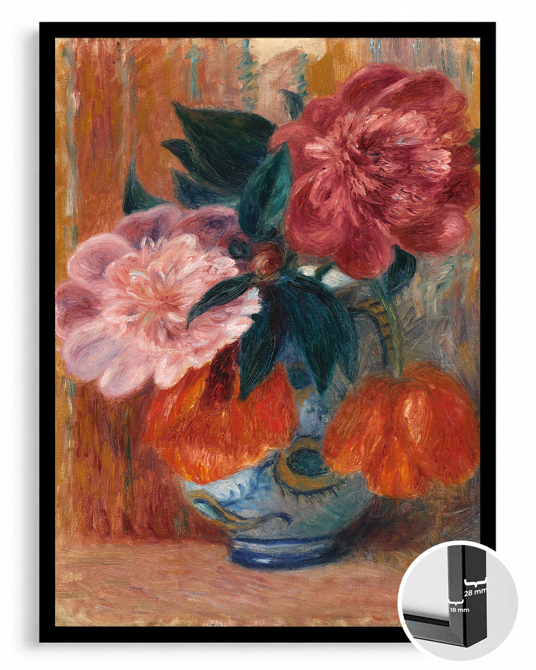 Pink Peony Poster Tablosu