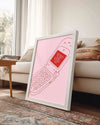 Pink Phone Poster Tablosu