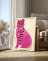 Pink Sam Poster Tablosu