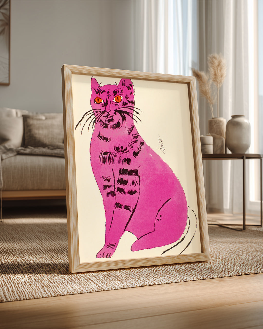 Pink Sam Poster Tablosu
