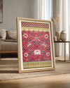 Pink Scroll Poster Tablosu