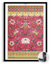 Pink Scroll Poster Tablosu