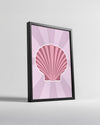 Pink Shell Poster Tablosu