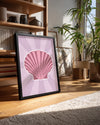 Pink Shell Poster Tablosu
