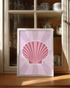 Pink Shell Poster Tablosu