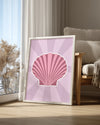 Pink Shell Poster Tablosu