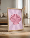 Pink Shell Poster Tablosu